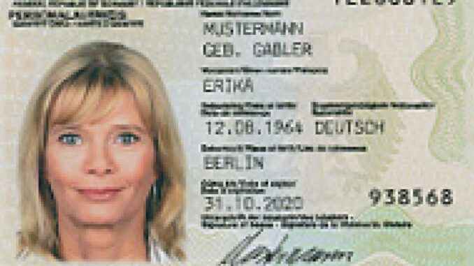 Bund erhöht Gebühren für Personalausweise ab 7. Februar