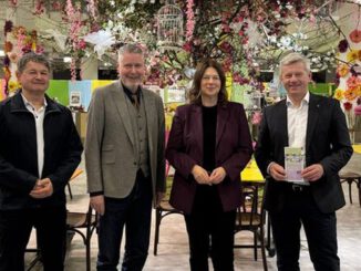 Leerstehendes SportScheck Haus in Wiesbaden wird temporär zum Frühlingsmarkt