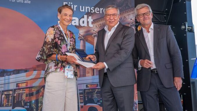 Wiesbadens Nahverkehr feiert 150 Jahre mit Museum, Fest und Jubiläumsbussen Wiesbadens Nahverkehr feiert 150 Jahre mit Museum, Fest und Jubiläumsbussen